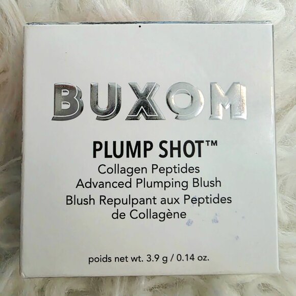 NWT Buxom Plum Shot Collagen Peptide Plumping Blush, Cheeky Dolly - Picture 6 of 7